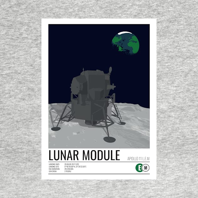 Apollo 11 Lunar Module by Walford-Designs